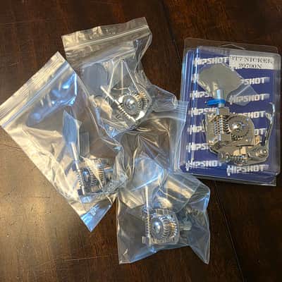 Hipshot BT7 Bass Xtender and HB7 Bass Tuner x3 - Nickel image 1