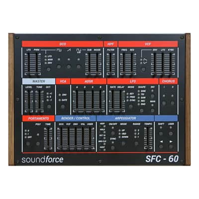 SoundForce SFC-60 V3 USB MIDI Controller (TAL-U-NO-LX Juno) image 2