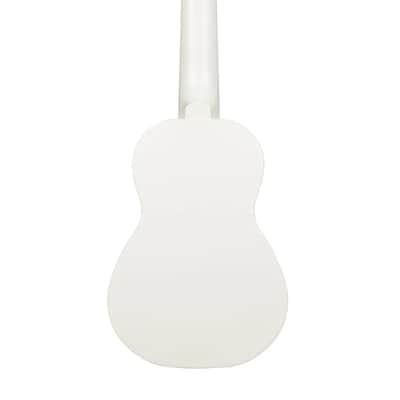 Makala Soprano Shark Series Ukulele, White image 4