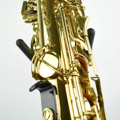 King LE-300 Alto Saxophone USA Made Student Alto High F# w/ Case image 8