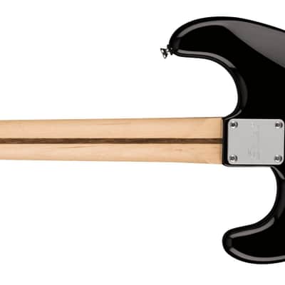 Squier Squier Sonic Stratocaster HT H - Laurel Fingerboard - Black Pickguard - Black image 3