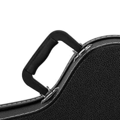 Glarry Hard-Shell Electric Guitar Case Flat Surface Black suit for GST, GTL 2020s - Black image 7
