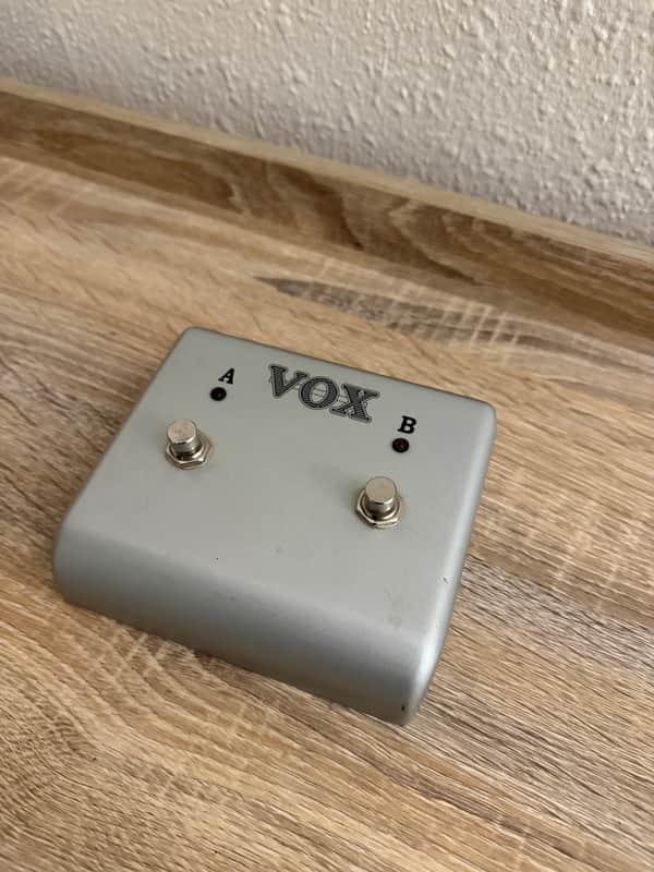 Vox VF002 2-Button Footswitch 2005 - 2010 - Silver image 1