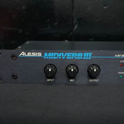 Alesis MIDIVERB III 3 Vintage Digital Reverb & Multi Effects 1U Rack Unit image 2