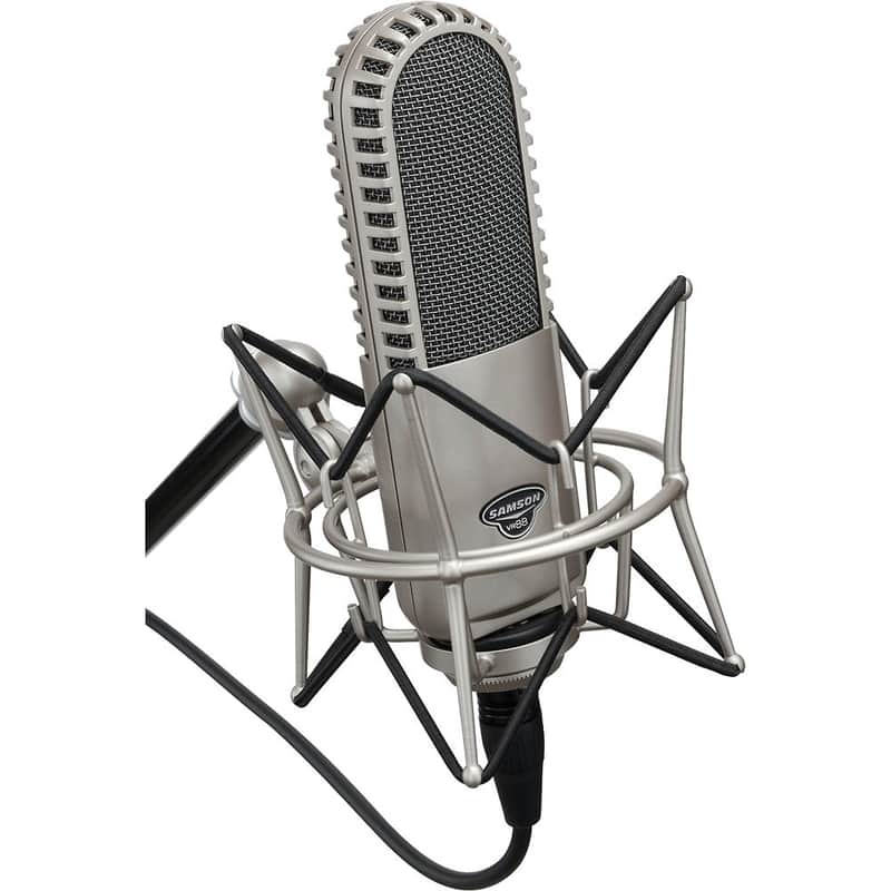 Samson VR88 Bidirectional Velocity Ribbon Mic w/ Shockmount and Case image 1