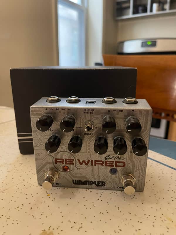 Wampler ReWired Brent Mason Signature Overdrive / Distortion 2024 - Present - Silver image 1