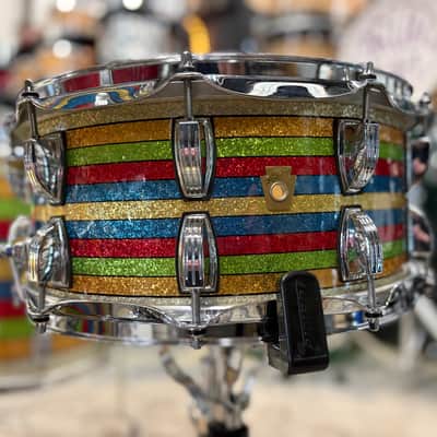 Ludwig Classic Maple 13-16-22 w/ Snare - Salesman Sparkle image 12