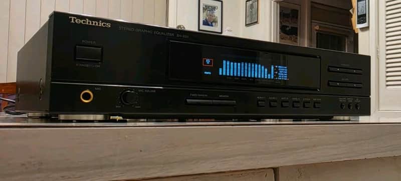 VINTAGE TECHNICS STEREO GRAPHIC EQUALIZER/MADE IN JAPAN