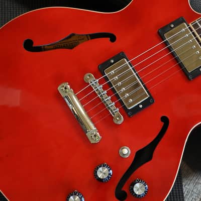 2017 Gibson ES-339 Semi-Hollow Electric Guitar Cherry Red + GB image 4