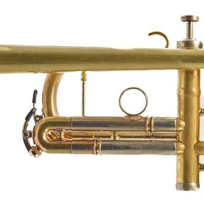 Schagerl 'Charis' Large Bore C Trumpet in Raw Brass SN 7341L image 8