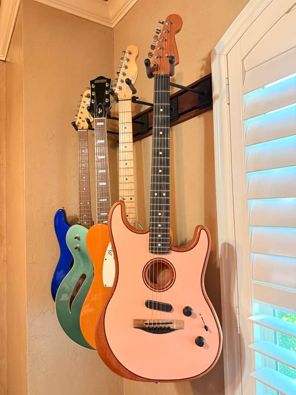 Shell Pink Fender American Acoustasonic Stratocaster