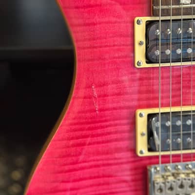 PRS SE Custom 24 BQ - Bonnie Pink - b-stock image 11