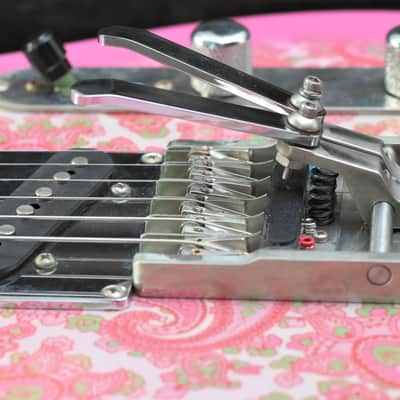 Del-Tone 50's T-Style Multibender, Light Aging - Pink Paisley image 19