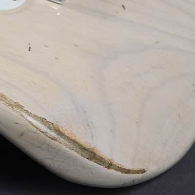 Fender Custom Shop Stratocaster 1957 Relic Aged White Blonde image 10