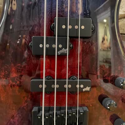 Spector NS Ethos 4 Interstellar Gloss w/ Gig bag image 6