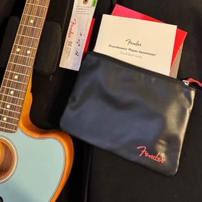 Fender Acoustasonic Jazzmaster Player 2022 - Ice Blue imagen 2