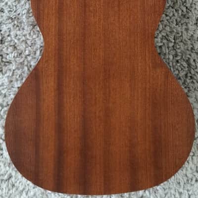 Luna UKE TRIBAL Tenor Size Mahogany Acoustic Ukulele - Satin Natural image 2