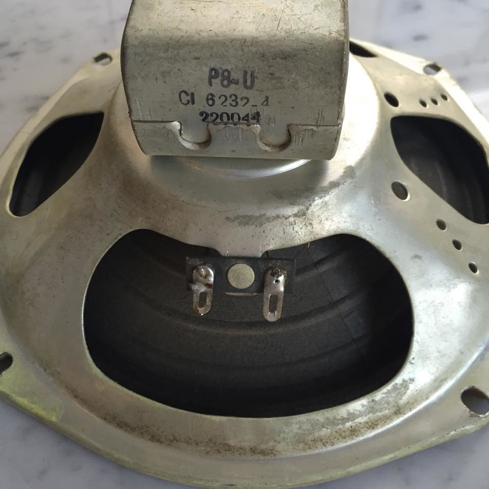 Jensen P-8U 8'' 16ohms 1960
