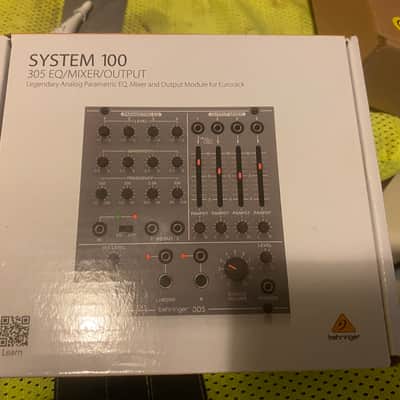 Behringer 305 EQ/Mixer/Output Eurorack Synthesizer Module 2020 - Present - Gray image 1