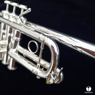 Bach Stradivarius C 180SL- 229 Chicago large lightweight trumpet case mouthpiece gamonbrass image 10