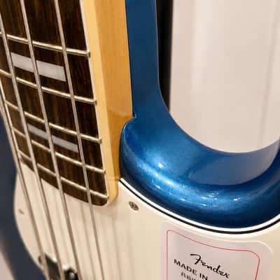 Fender Traditional Late 60s Jazz Bass®, Rosewood Fingerboard, Lake Placid Blue image 5