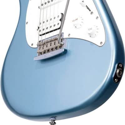 Sterling by MusicMan Guitar Cutlass CT50HSS, Firemist Silver, electric guitar image 4