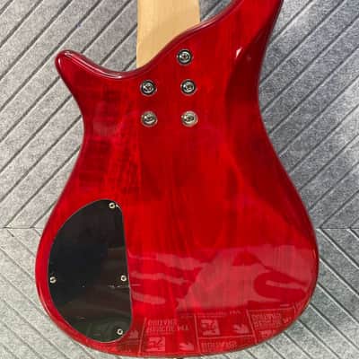 Dillion Avalanche Bass Rare Five String BEAST! Cherry! In-USA Setup! 2000's - Red image 10