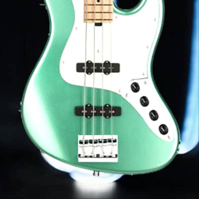 Sadowsky MetroLine 21-Fret Vintage J/J Bass-Swamp Ash Body-4 String-Solid Sage Green Metallic Satin image 2