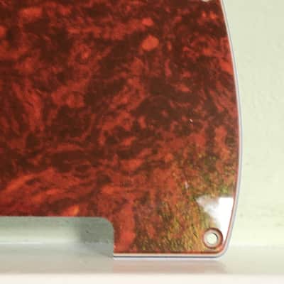 Vintage Spec 62 Celluloid Left 4Ply Tortoise Custom Tele Lefty Fender Pickguard image 2