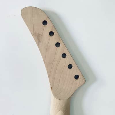 Banana Headstock Guitar Maple Wood Neck 22 Frets Rosewood Fingerboard image 5