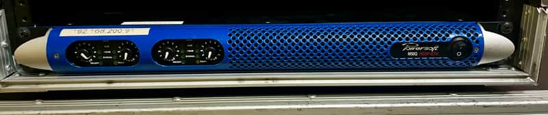 Powersoft M50 HDSP+ETH 4X1600 Watts Plus DSP image 1