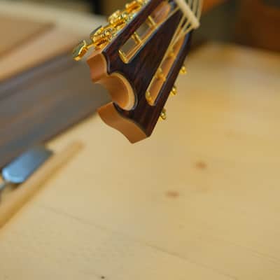 Batiksoul Guitars No.#126 - Parlour Crescentia Moon Flamed Mango ( Hybrid Bracing ) image 19