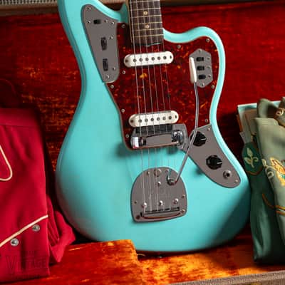 1962 Fender Jaguar Foam Green image 4