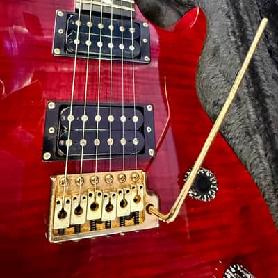 PRS SE Mikael Akerfeldt Electric, Black Cherry with Hardshell Case - Pre Owned image 3