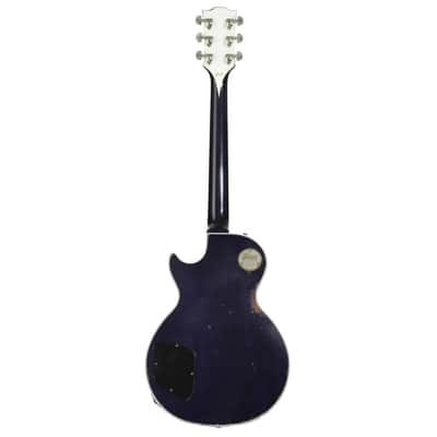Gibson Custom Shop Murphy Lab Dealer Select Les Paul Custom - Heavy Aged, Nordic Blue image 4