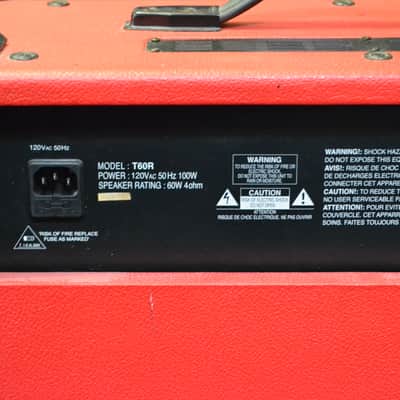 Guitar Research T60R Tube 60W Electric Guitar Amplifier Amp 60 WATT TUBE AMP! image 7