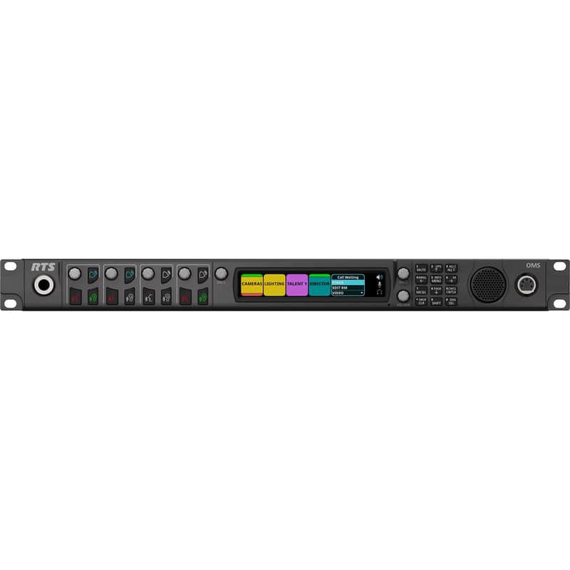RTS OMS 4-Channel OMNEO Analog Main Station (A5F) image 1