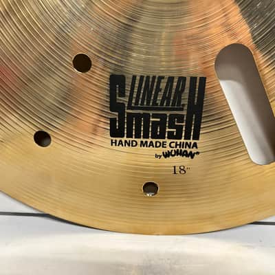 Wuhan 18" Linear Smash Crash Western Style FX Cymbal - Brilliant - NOS - 1092 Grams (WULSMASH18) image 6