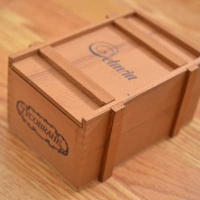 Tycobrahe Octavia Original Vintage Fuzz w/ Wooden Crate 1975 Blue image 19