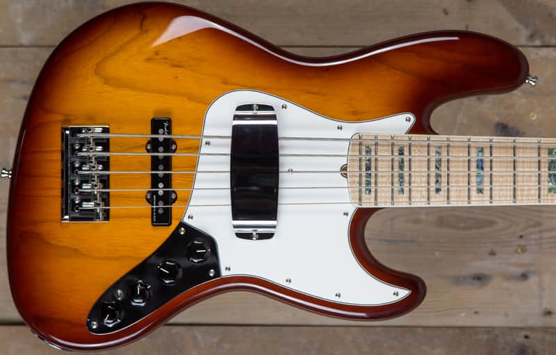 Fender Custom Shop Masterbuilt Jazz V Tobacco Burst image 1