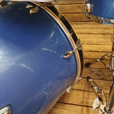 Drum Kit Yamaha Gigmaker, Blue Sparkle USED! RKYAM110223 image 5