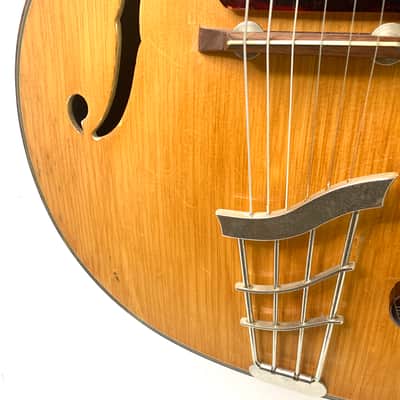 Harmony H-62 Archtop 1950's - Blonde image 15