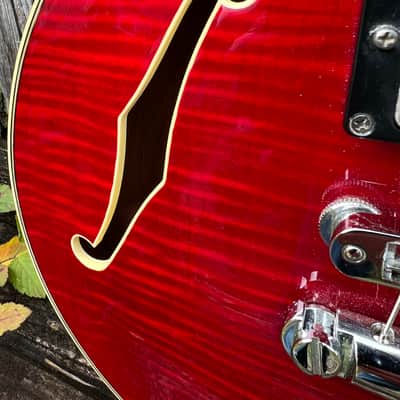 Rare Hamer Artist Sterling Silver Edition 25th Anniversary 1999 #11 of 25 Trans Red OHSC image 7
