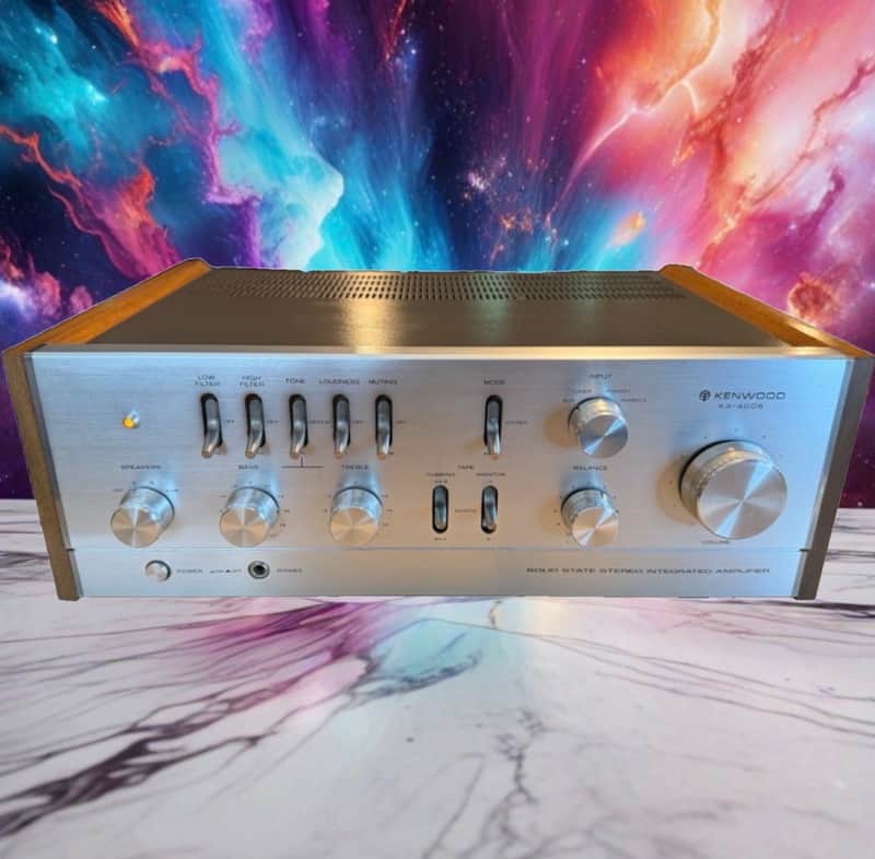 Kenwood Solid State Stereo Integrated Amplifier KA-4006 Full Fresh Servicing🔥🎶 image 1