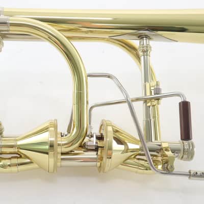 S.E. Shires Q-Series Bass Trombone with Dual Axial Flow Valve SN Q12782 SUPERB image 13
