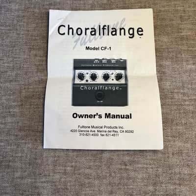 Fulltone Choralflange Chorus/Flanger Pedal image 8