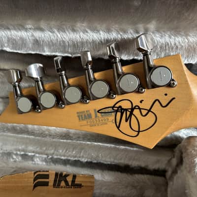 Ibanez JS PRM2 Chrome Boy – Hand Signed by Joe Satriani – VIP Provenance – Original Case – Team J. Craft Japan image 2