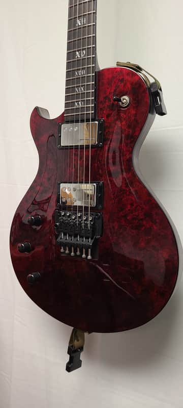 Schecter Solo-II Apocalypse FR Left-Handed 2022 - Present - Red Reign image 1