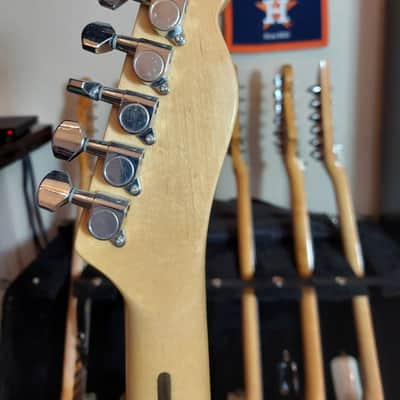 iFusion® Tributer® Metal TM-FIRE Left Handed Telecaster Style Electric Guitar - Metallic Red image 12