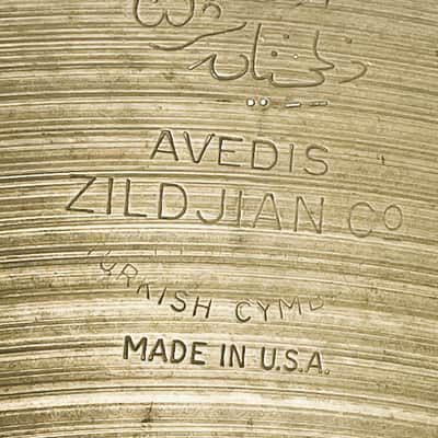 Vintage Zildjian (Made in USA) 20" Avedis Zildjian Medium Ride Cymbal - AZ-702-20MR image 21